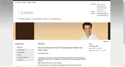 Desktop Screenshot of beate-iglauer.de