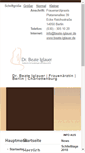 Mobile Screenshot of beate-iglauer.de